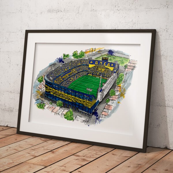 La Bombonera Stadium Poster, CA Boca Juniors, CABJ - Image 2