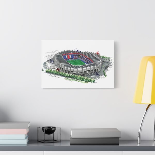 PSG, Paris Saint German, Parc de Princes Stadium, Canvas - Image 3