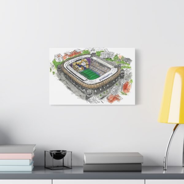 Real Madrid CF, Old Santiago Bernabeu Stadium, Canvas - Image 3