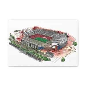Manchester United, Old Trafford Sradium, Canvas