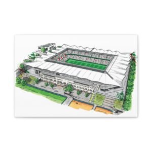 Legia Warsaw, Polish Army Stadium, Canvas