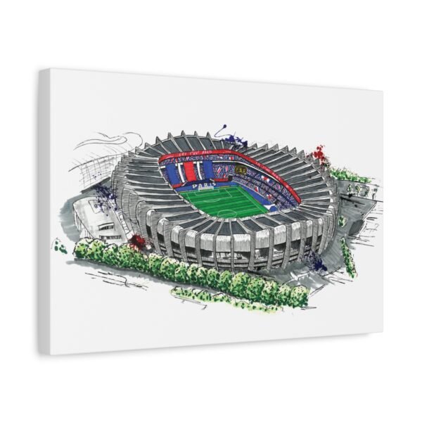 PSG, Paris Saint German, Parc de Princes Stadium, Canvas - Image 2