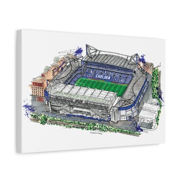 Chelsea FC, Stamford Bridge Stadium, Canvas - Image 2