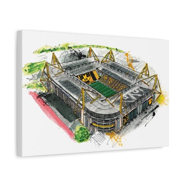 Borussia Dortmund, BVB, Signal Iduna Park Stadium, Canvas - Image 2