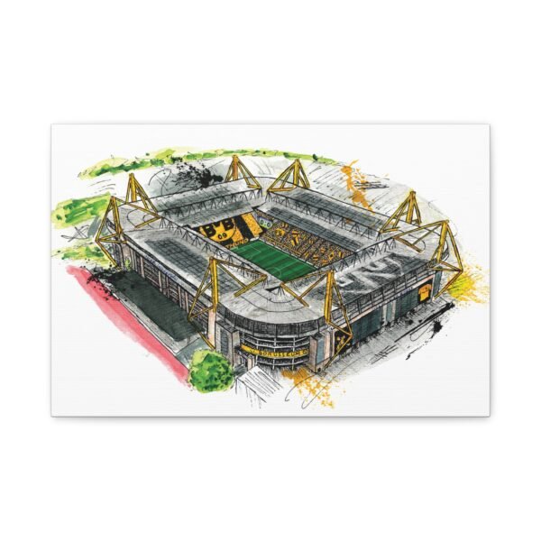 Borussia Dortmund, BVB, Signal Iduna Park Stadium, Canvas