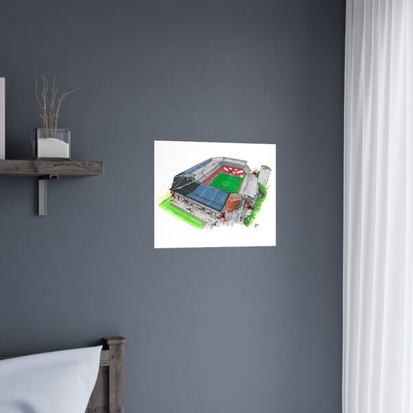 1.FC Kaiserslautern, Fritz Walter Stadium, Matte Poster - Image 2
