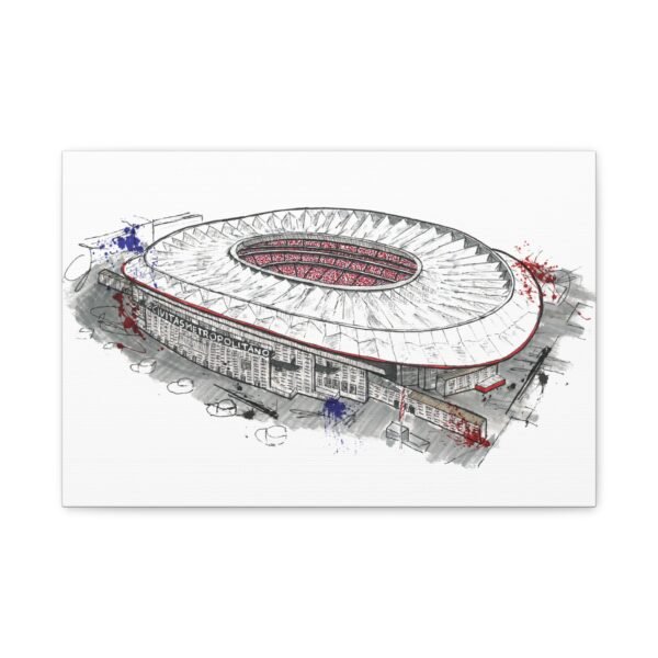 Atletico de Madrid, Metropolitano Stadium, Canvas