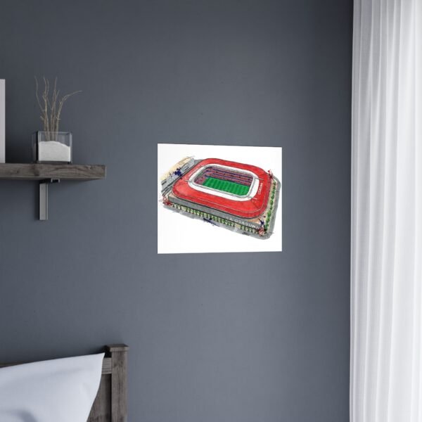 CA Osasuna, El Sadar Stadium, Matte Poster - Image 2
