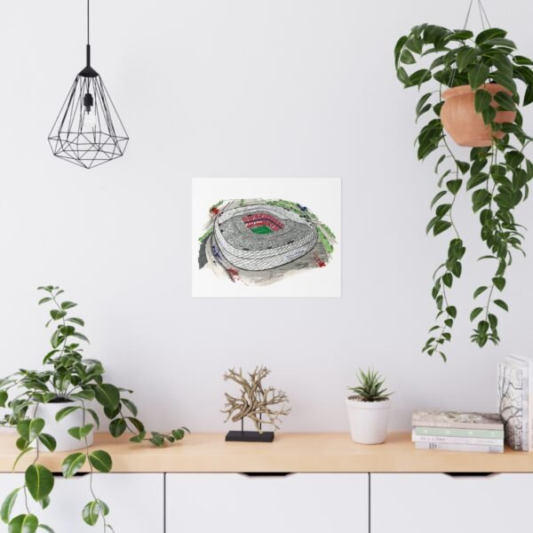 FC Bayern Munich, Allianz Arena, Stadium, Matte Poster - Image 3