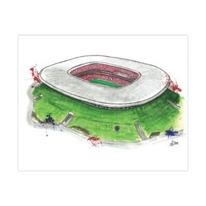 Chivas de Guadalajara, Akron Stadium, Matte Poster