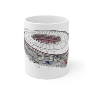 Atletico de Madrid, Metroplitano Stadium, Ceramic Mug