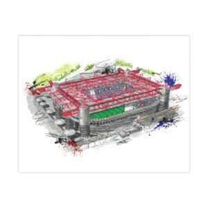 AC Milan, Inter Milan, San Siro Stadium, Matte Poster