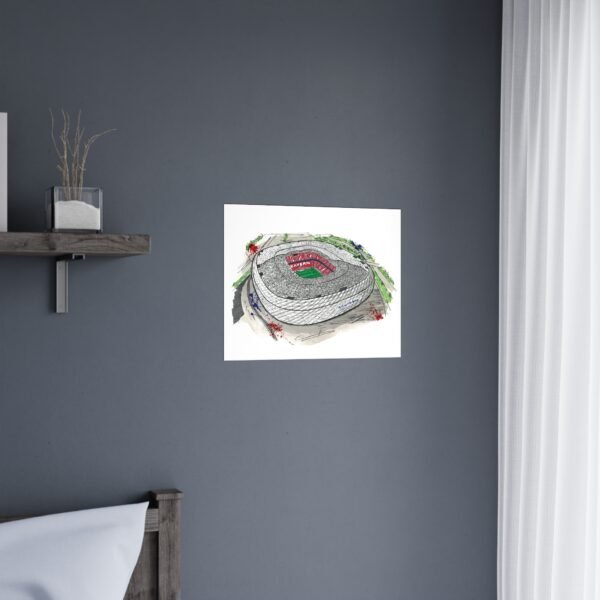 FC Bayern Munich, Allianz Arena, Stadium, Matte Poster - Image 2