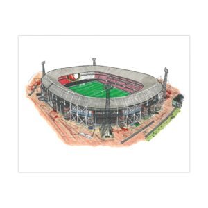 Feyenoord FC, De Kuip Stadium, Matte Poster