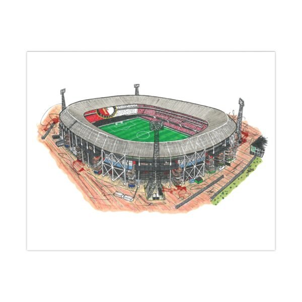 Feyenoord FC, De Kuip Stadium, Matte Poster