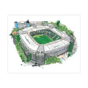 SE Palmeiras, Allianz Parque Stadium, Matte Poster