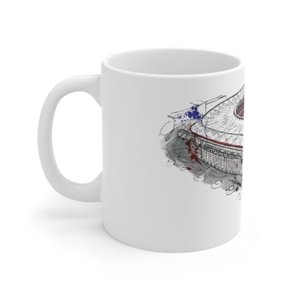 Atletico de Madrid, Metroplitano Stadium, Ceramic Mug - Image 3